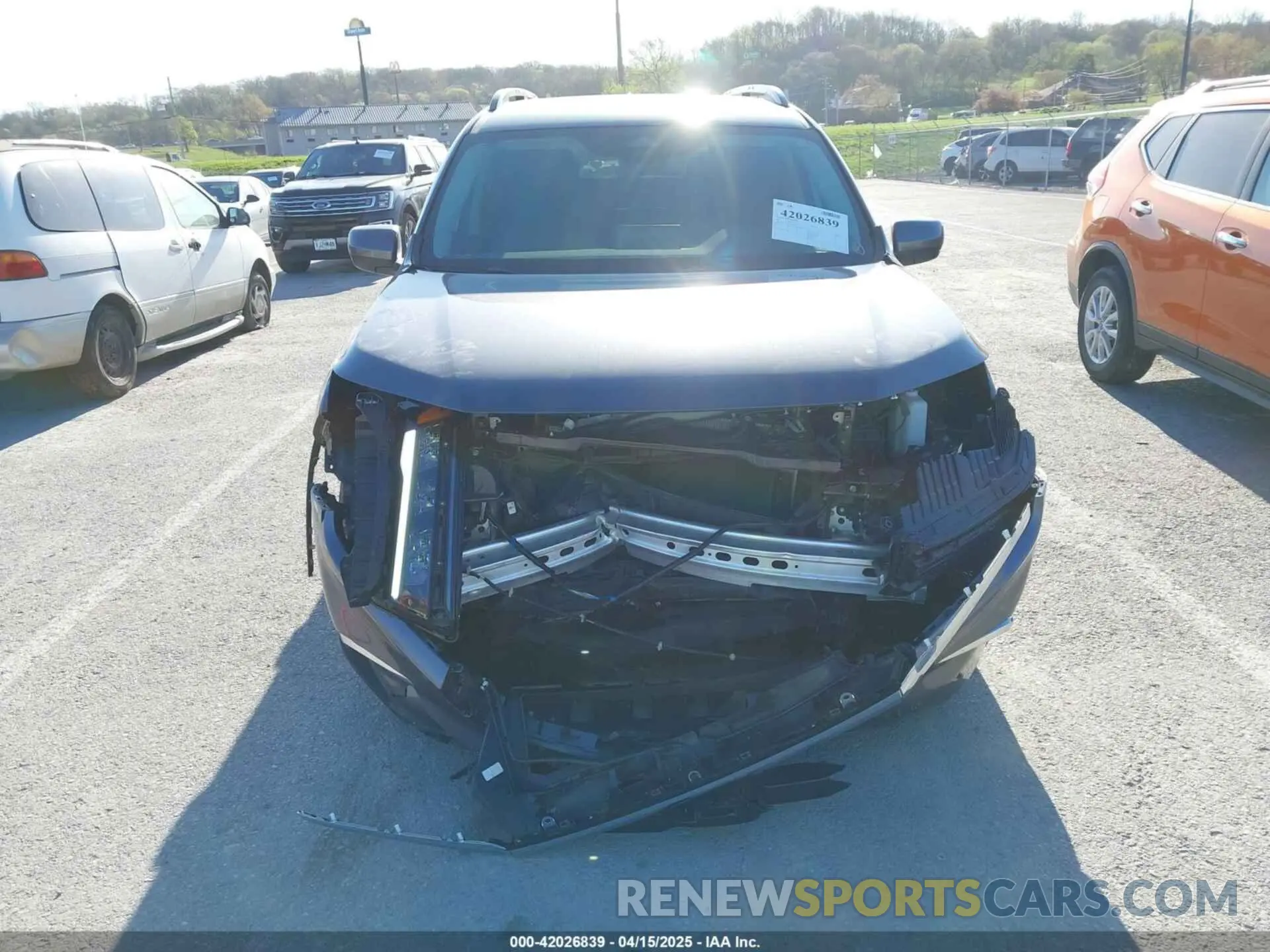 12 Photograph of a damaged car 5FNYG1H86SB043860 HONDA PILOT 2025