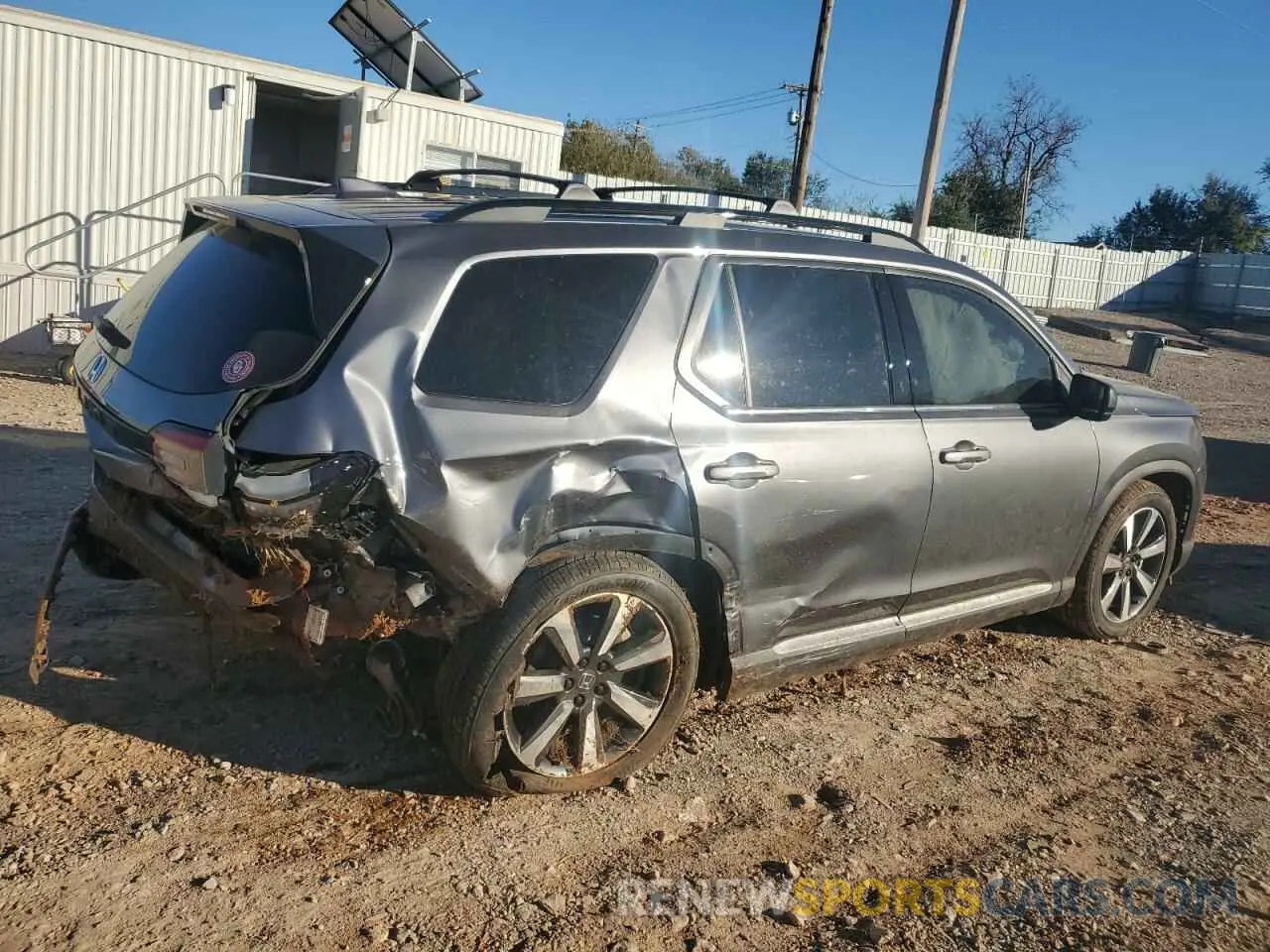 3 Photograph of a damaged car 5FNYG1H86SB060061 HONDA PILOT 2025