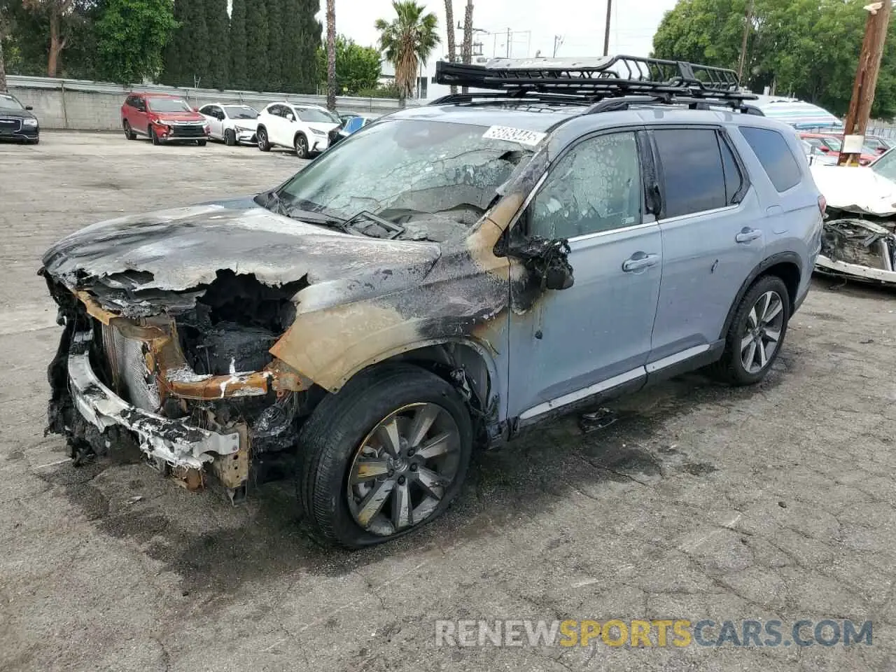 1 Photograph of a damaged car 5FNYG1H87SB003996 HONDA PILOT 2025