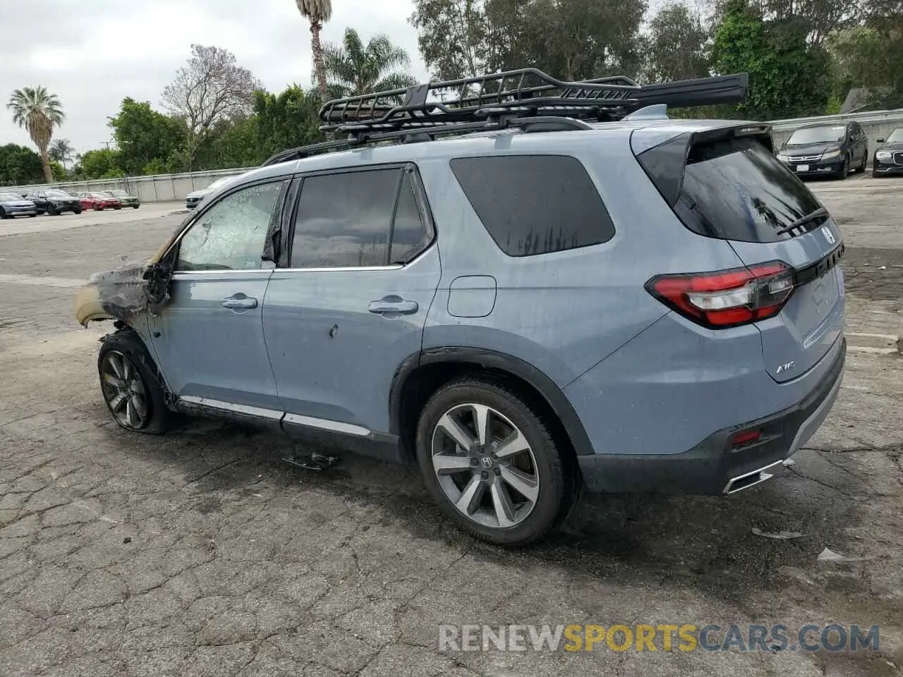 2 Photograph of a damaged car 5FNYG1H87SB003996 HONDA PILOT 2025