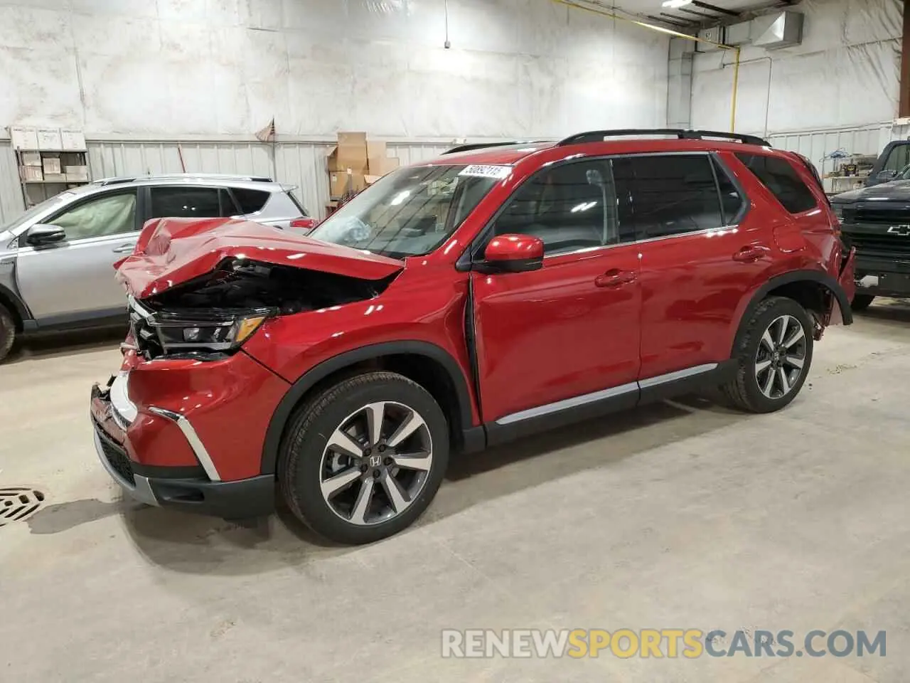 1 Photograph of a damaged car 5FNYG1H88SB111737 HONDA PILOT 2025