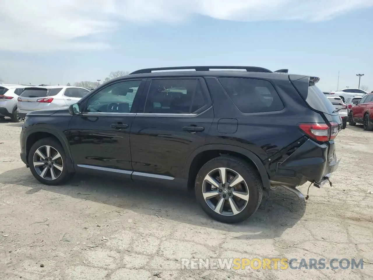 2 Photograph of a damaged car 5FNYG1H89SB114808 HONDA PILOT 2025