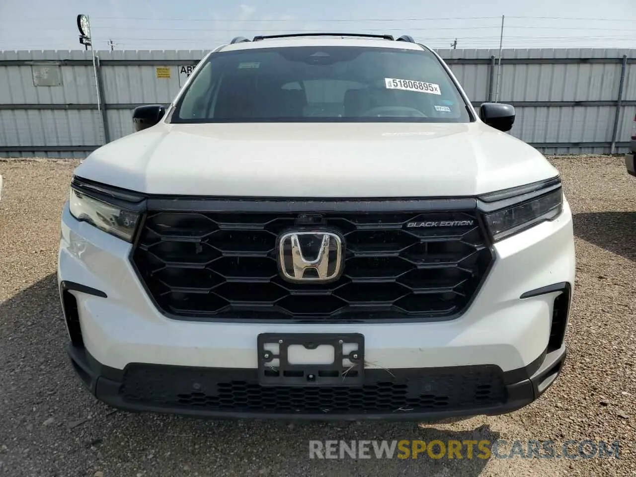 5 Photograph of a damaged car 5FNYG1H91SB037702 HONDA PILOT 2025
