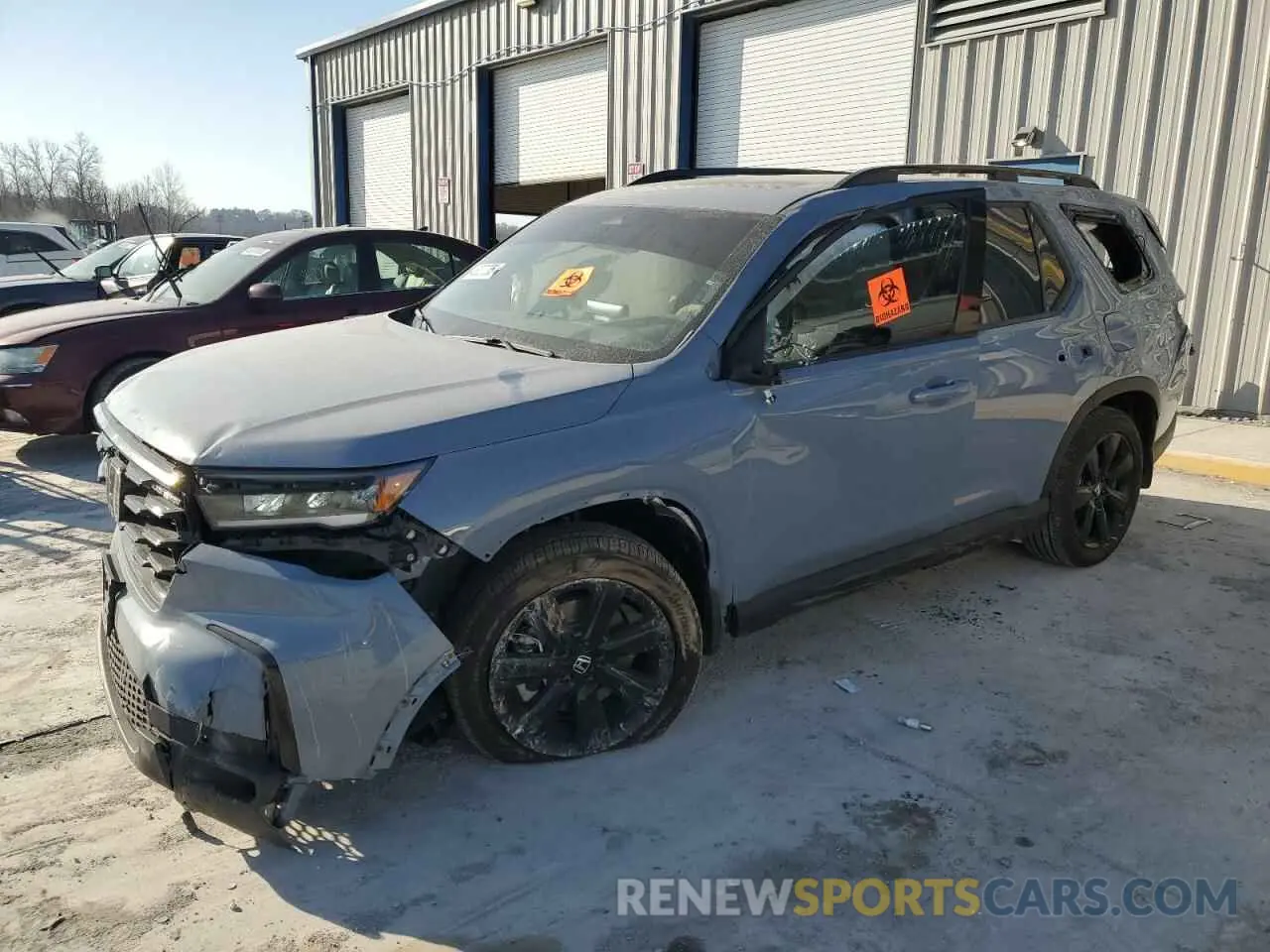1 Photograph of a damaged car 5FNYG1H94SB022224 HONDA PILOT 2025