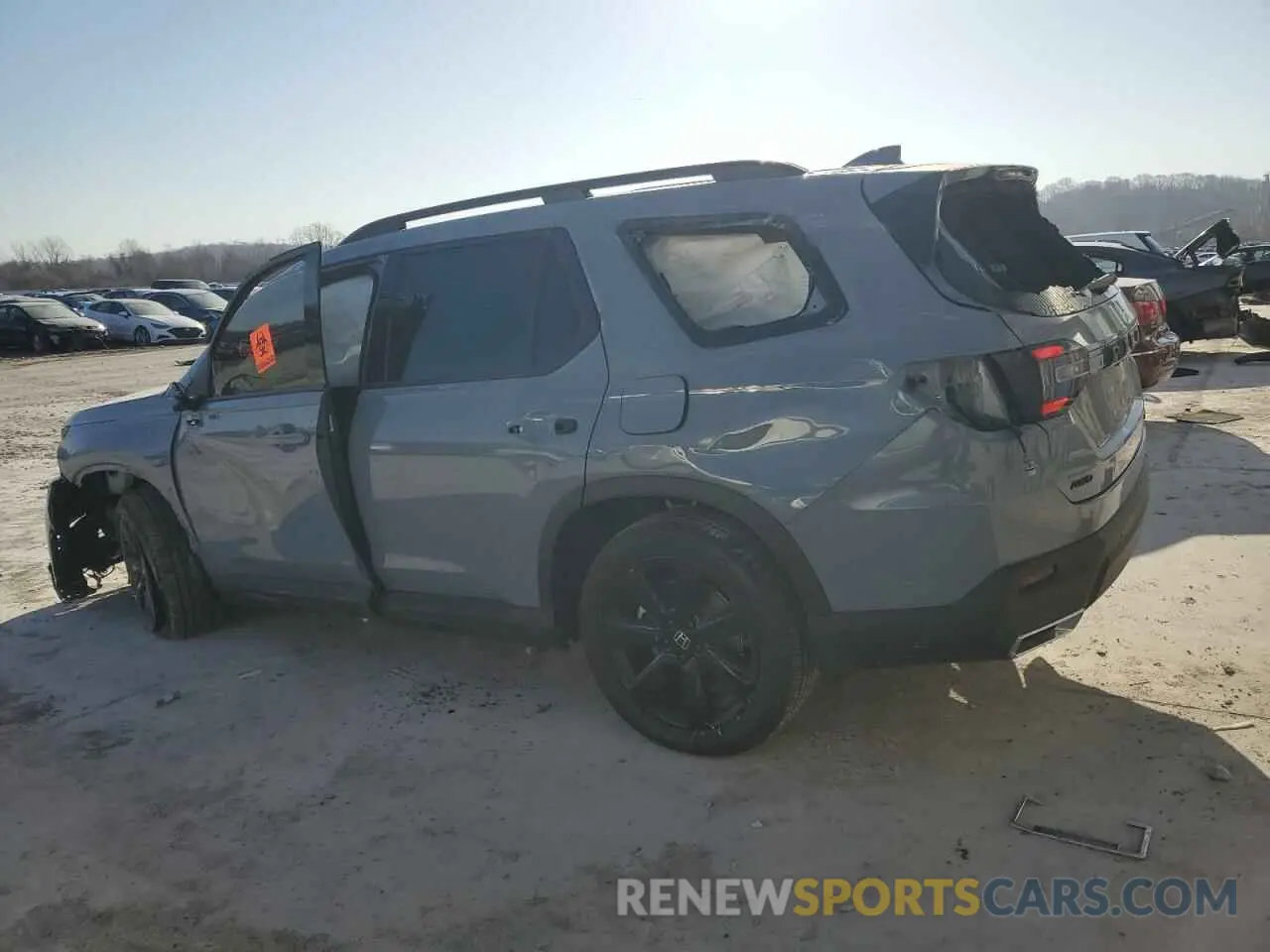 2 Photograph of a damaged car 5FNYG1H94SB022224 HONDA PILOT 2025