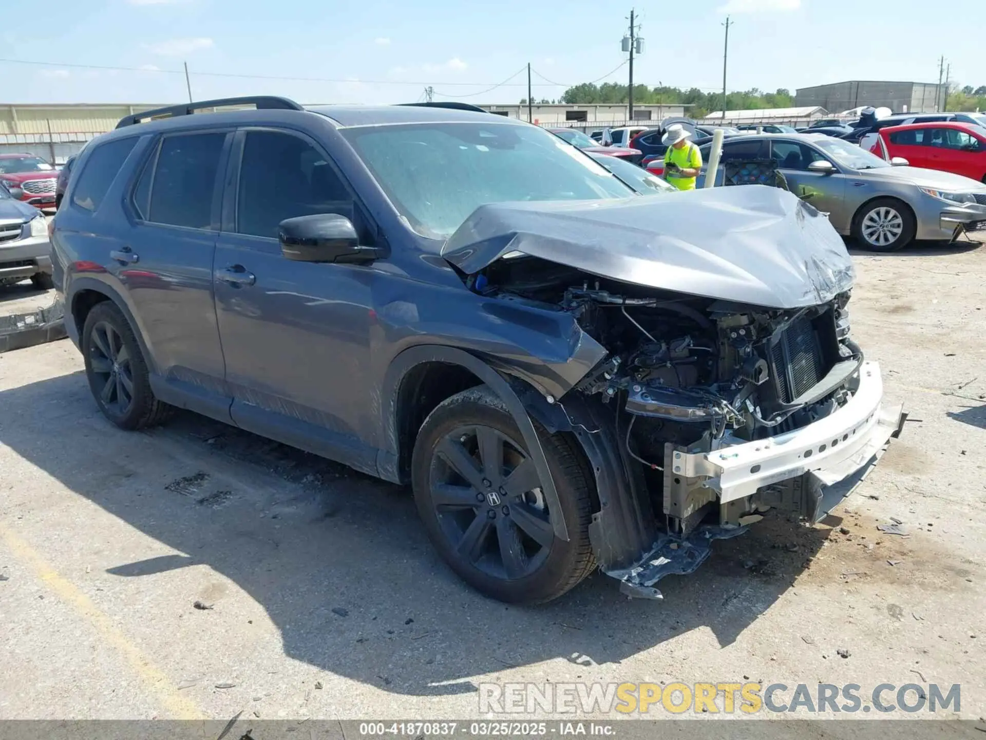 1 Photograph of a damaged car 5FNYG1H95SB053594 HONDA PILOT 2025