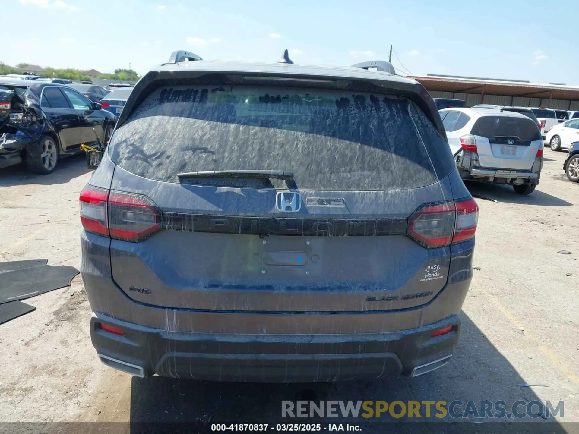 16 Photograph of a damaged car 5FNYG1H95SB053594 HONDA PILOT 2025