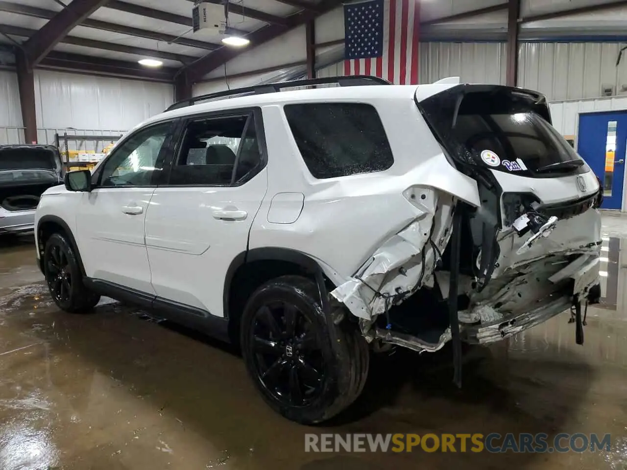 2 Photograph of a damaged car 5FNYG1H97SB044816 HONDA PILOT 2025