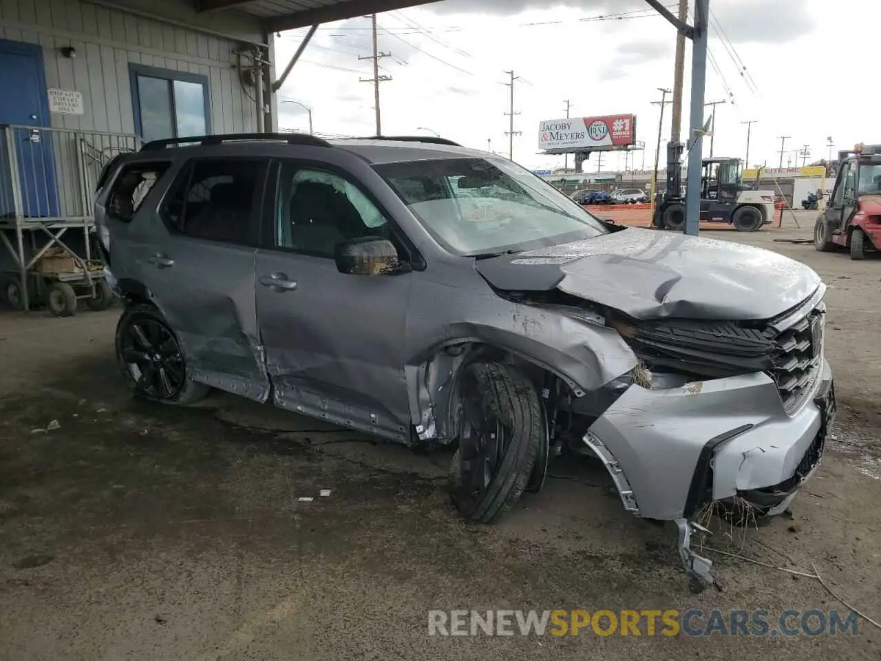 4 Photograph of a damaged car 5FNYG2H30SB014736 HONDA PILOT 2025