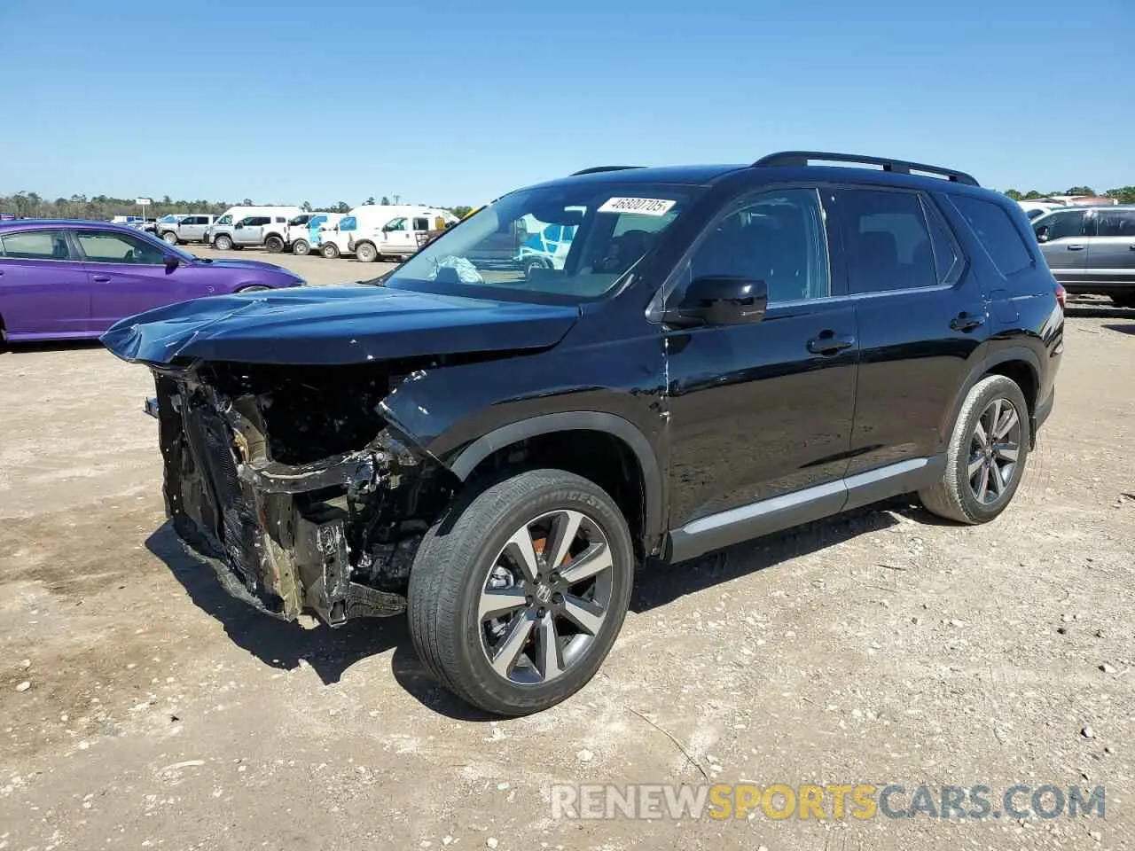1 Photograph of a damaged car 5FNYG2H70SB020006 HONDA PILOT 2025