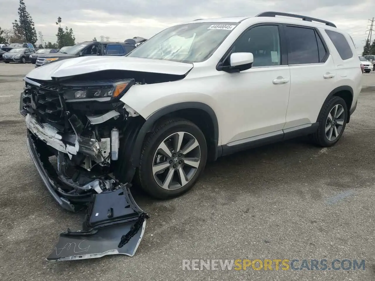 1 Photograph of a damaged car 5FNYG2H74SB021420 HONDA PILOT 2025
