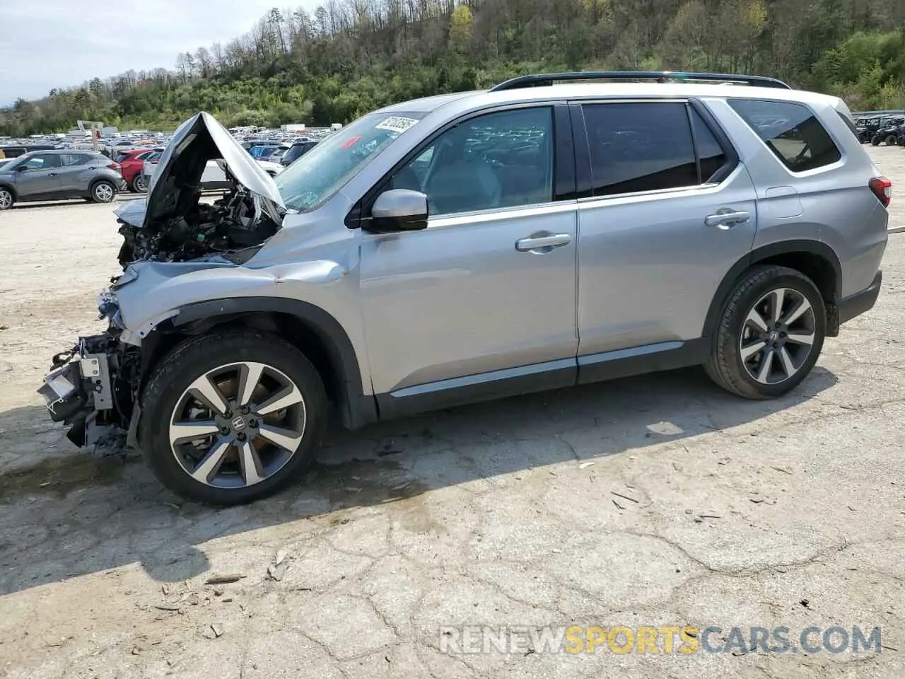 1 Photograph of a damaged car 5FNYG2H76SB014193 HONDA PILOT 2025