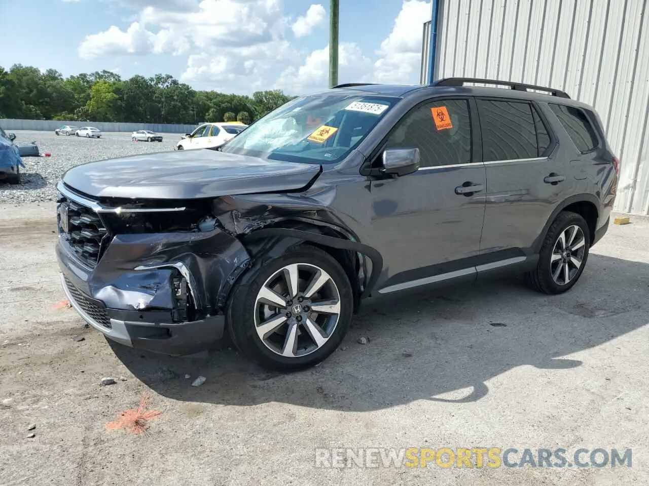 1 Photograph of a damaged car 5FNYG2H7XSB002497 HONDA PILOT 2025
