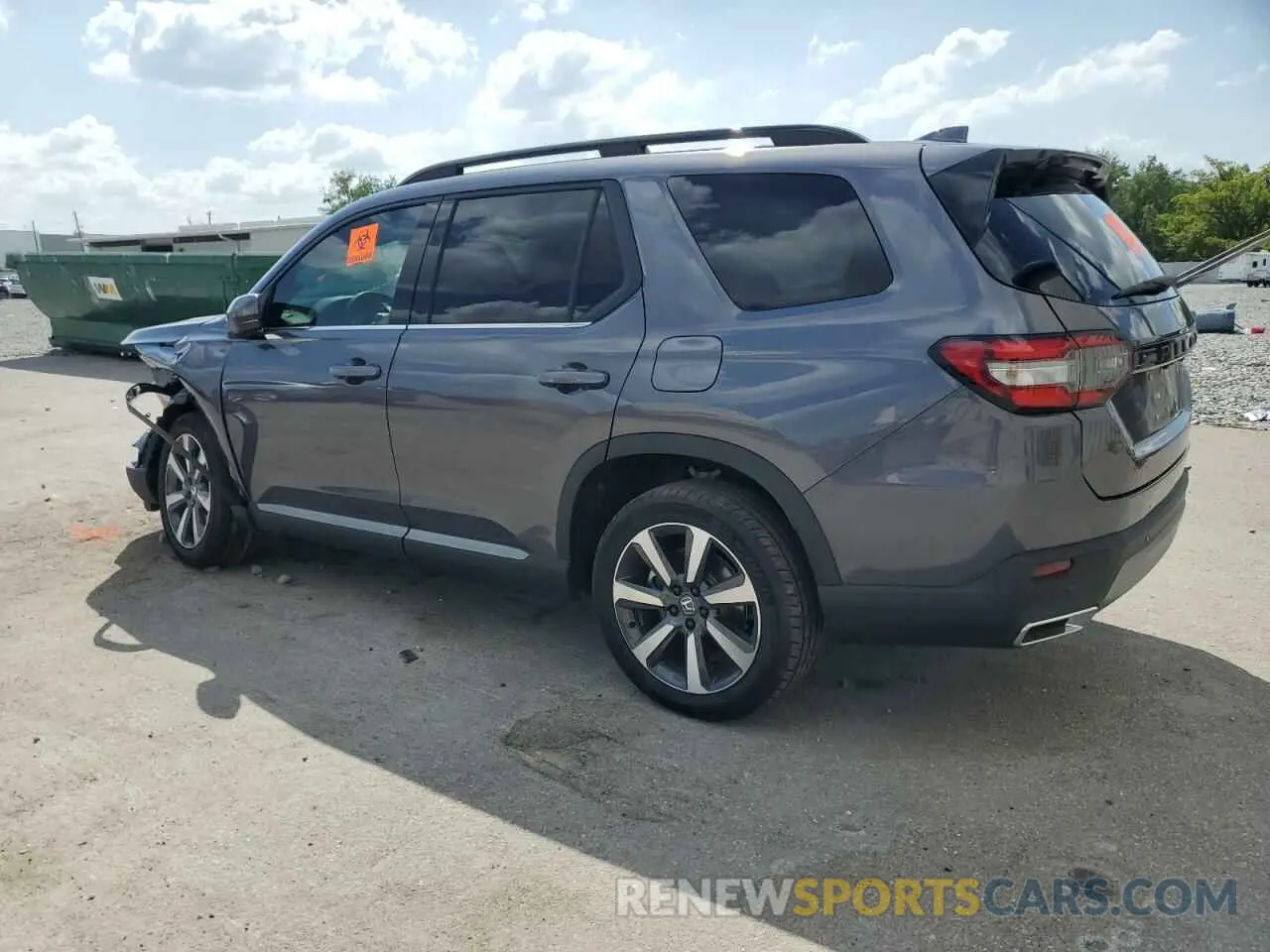 2 Photograph of a damaged car 5FNYG2H7XSB002497 HONDA PILOT 2025