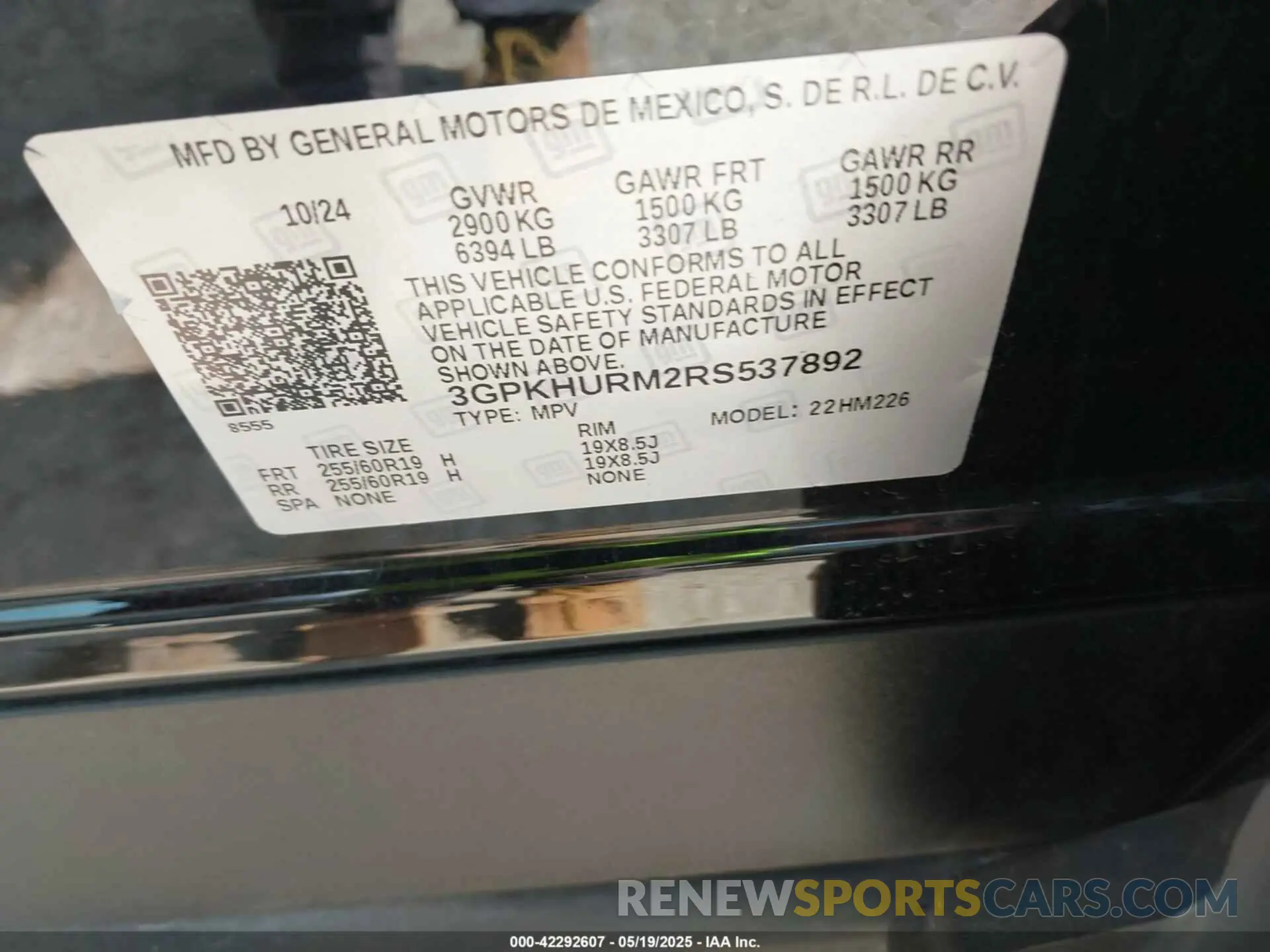 9 Photograph of a damaged car 3GPKHURM2RS537892 HONDA PROLOGUE 2024