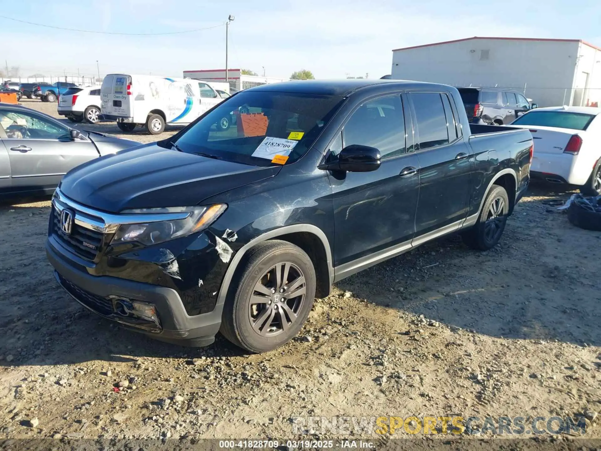 2 Photograph of a damaged car 5FPYK2F12KB007990 HONDA RIDGELINE 2019