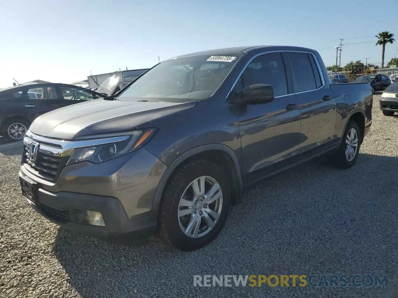 1 Photograph of a damaged car 5FPYK2F25KB006082 HONDA RIDGELINE 2019