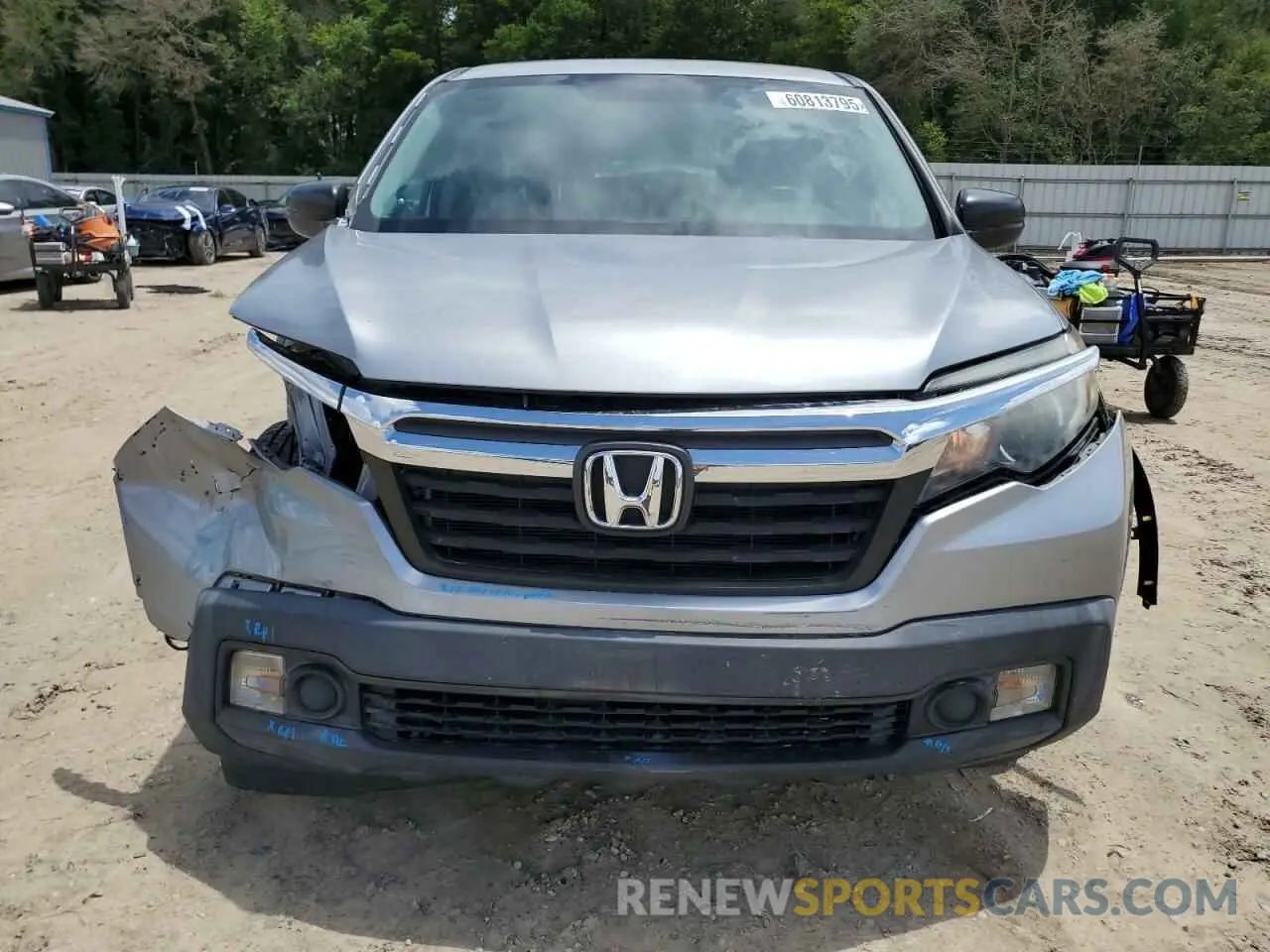5 Photograph of a damaged car 5FPYK2F26KB006740 HONDA RIDGELINE 2019
