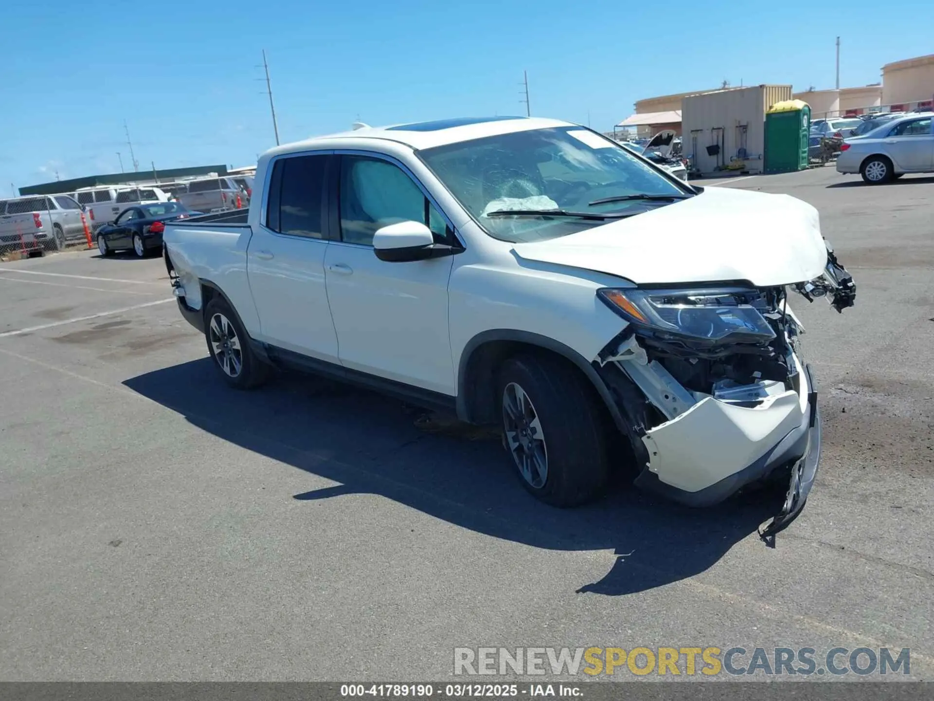 1 Photograph of a damaged car 5FPYK2F52KB004624 HONDA RIDGELINE 2019