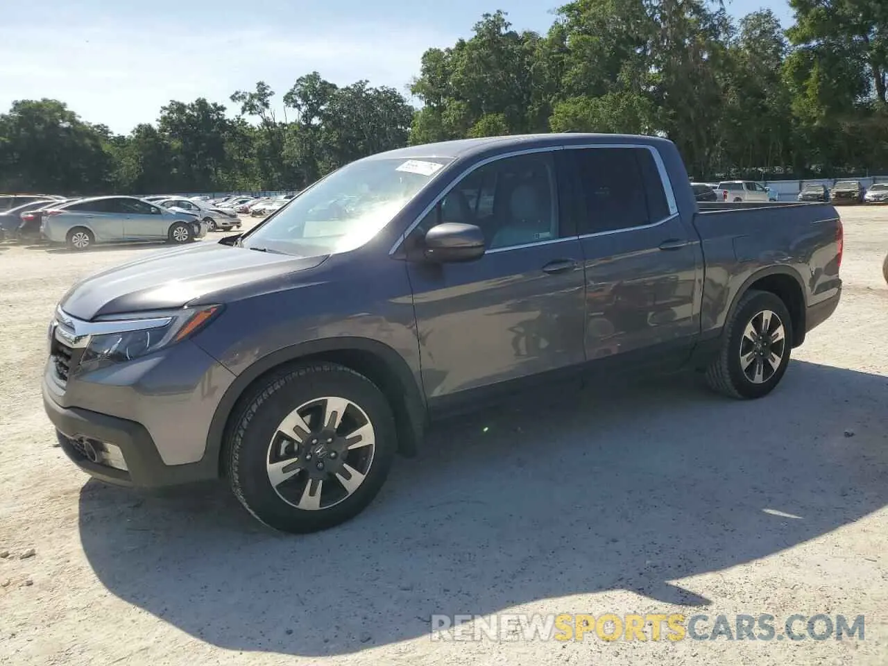 1 Photograph of a damaged car 5FPYK2F53KB008195 HONDA RIDGELINE 2019