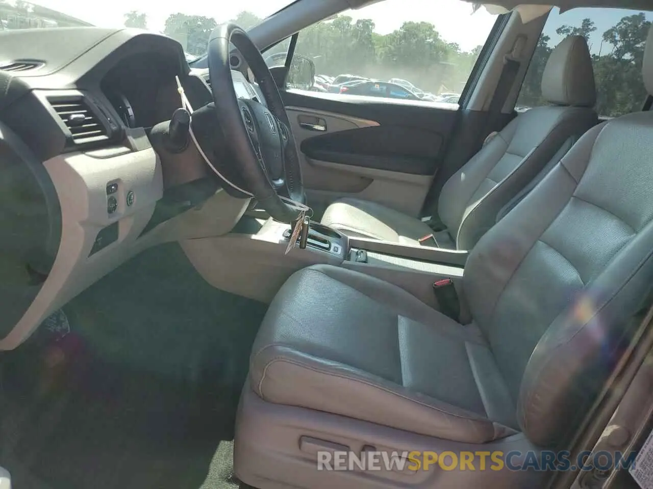 7 Photograph of a damaged car 5FPYK2F53KB008195 HONDA RIDGELINE 2019