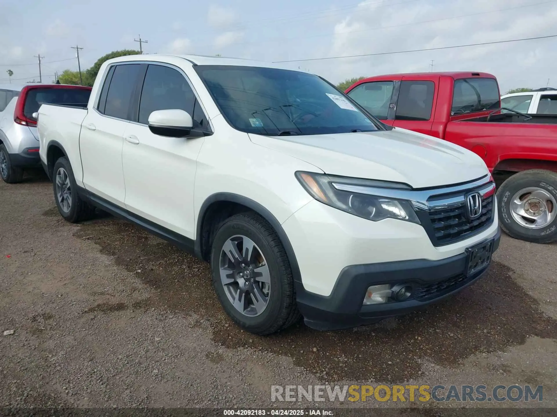 1 Photograph of a damaged car 5FPYK2F54KB007184 HONDA RIDGELINE 2019