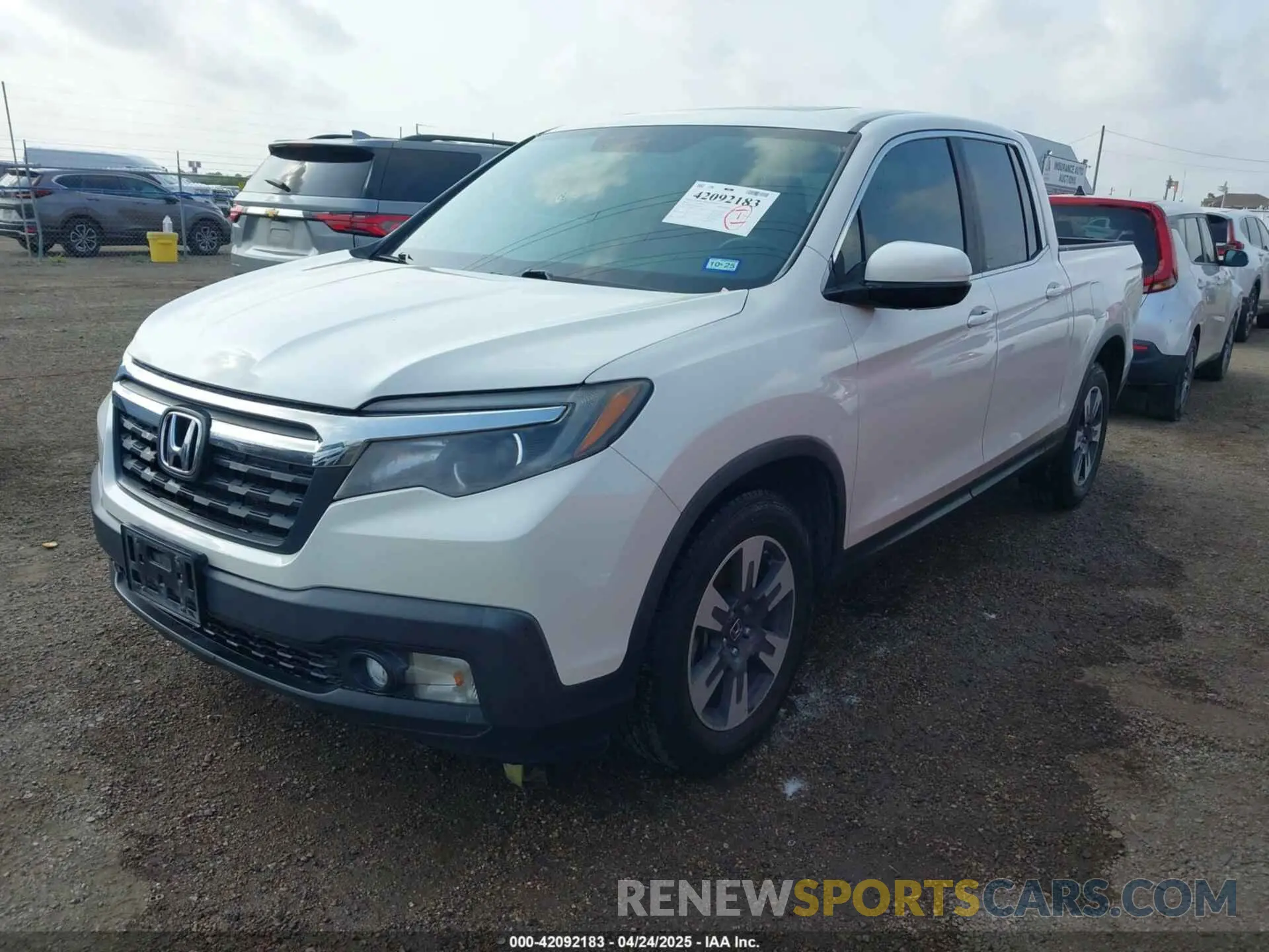 2 Photograph of a damaged car 5FPYK2F54KB007184 HONDA RIDGELINE 2019