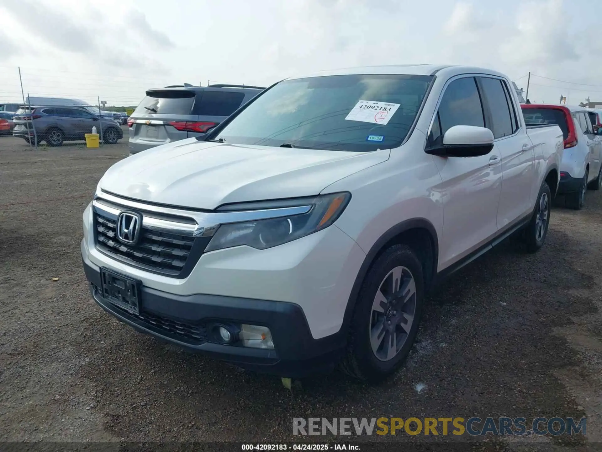 6 Photograph of a damaged car 5FPYK2F54KB007184 HONDA RIDGELINE 2019