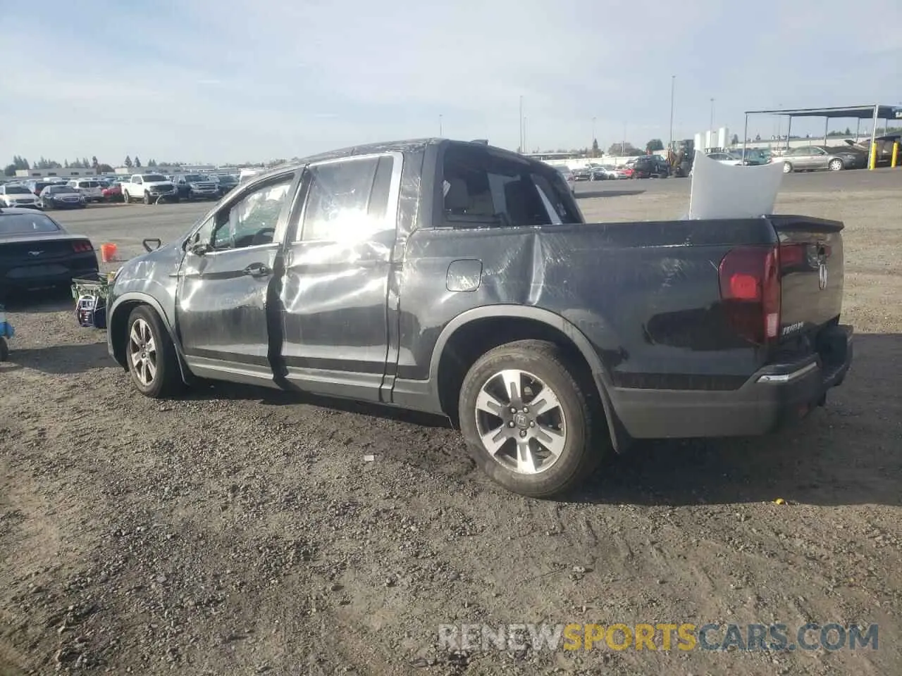 2 Photograph of a damaged car 5FPYK2F54KB007833 HONDA RIDGELINE 2019