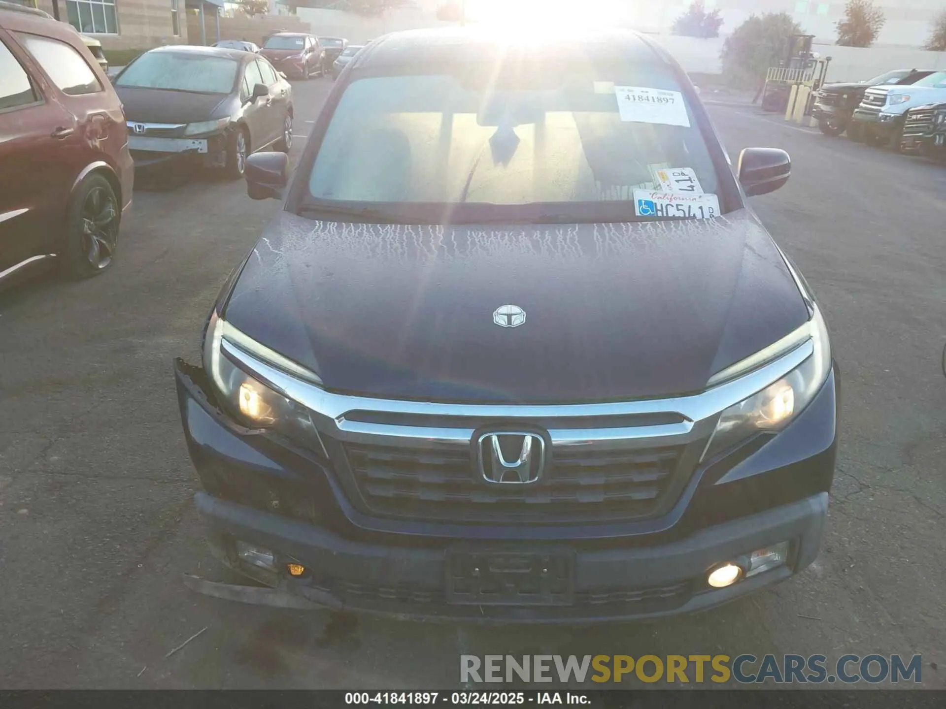 13 Photograph of a damaged car 5FPYK2F66KB007213 HONDA RIDGELINE 2019