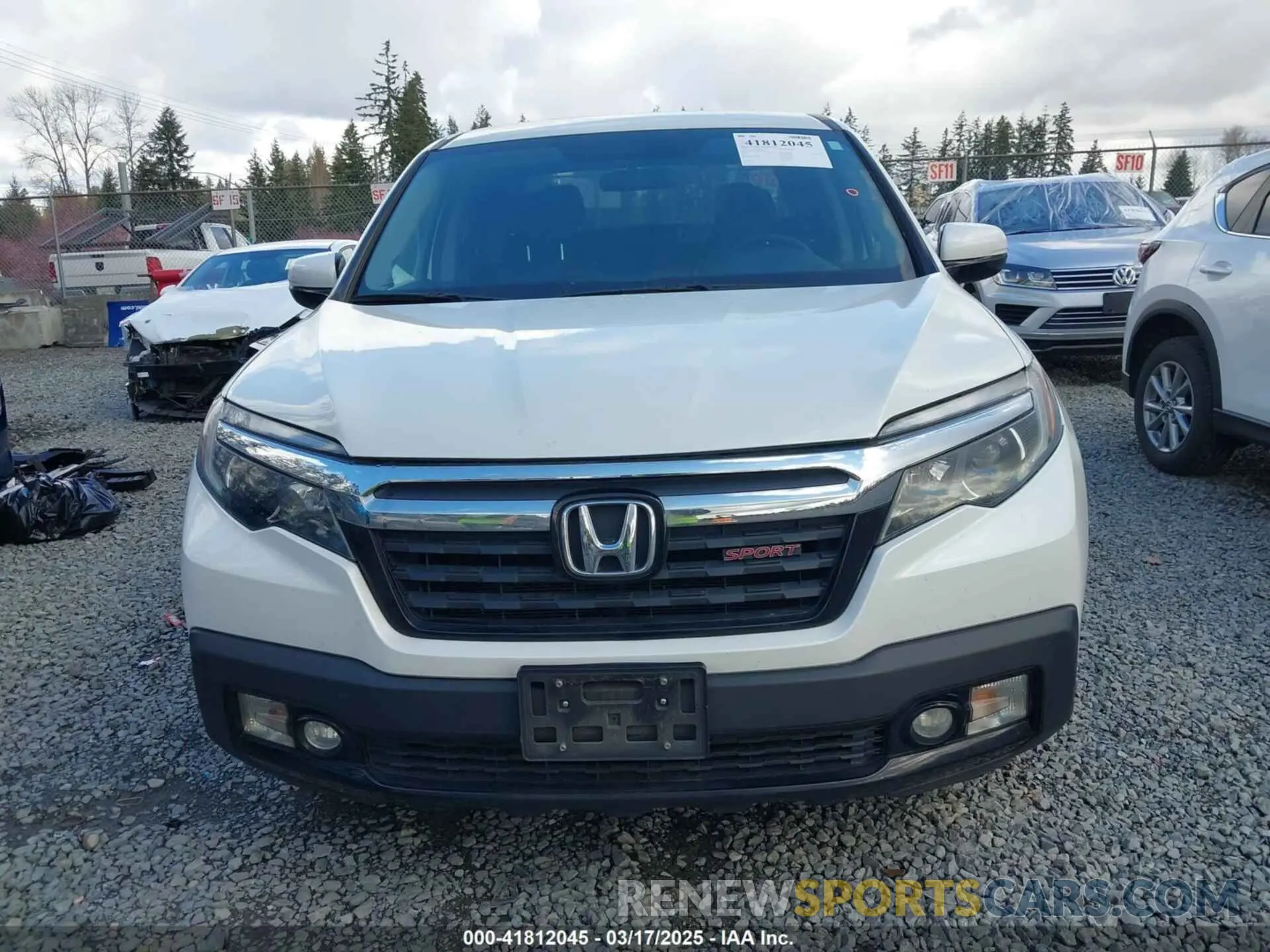 12 Photograph of a damaged car 5FPYK3F10KB045515 HONDA RIDGELINE 2019
