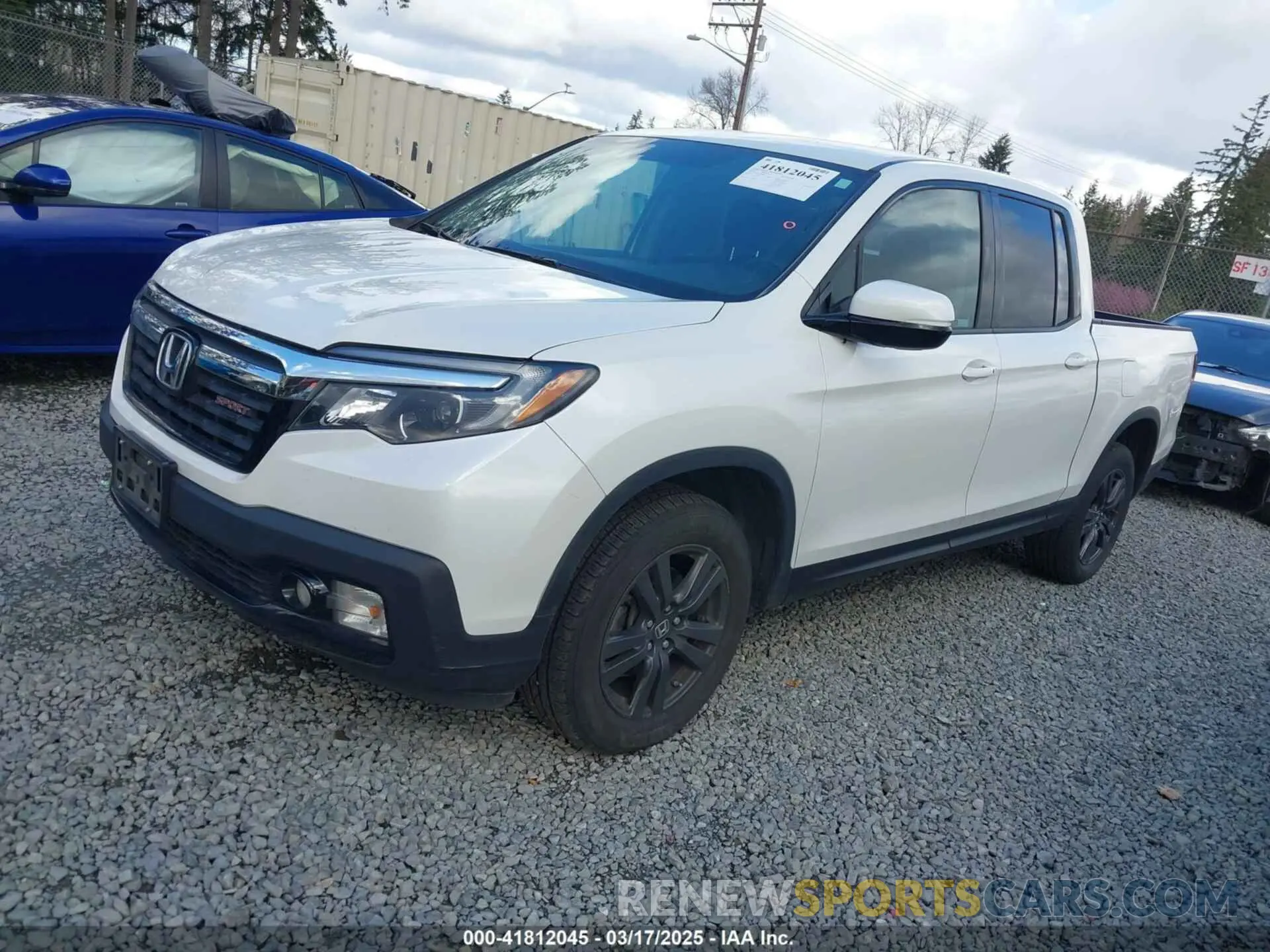 2 Photograph of a damaged car 5FPYK3F10KB045515 HONDA RIDGELINE 2019