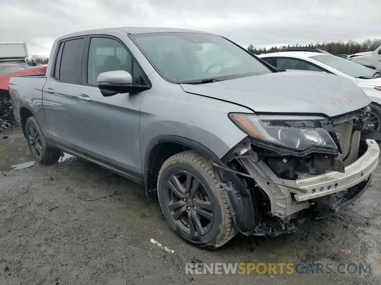 4 Photograph of a damaged car 5FPYK3F13KB505041 HONDA RIDGELINE 2019