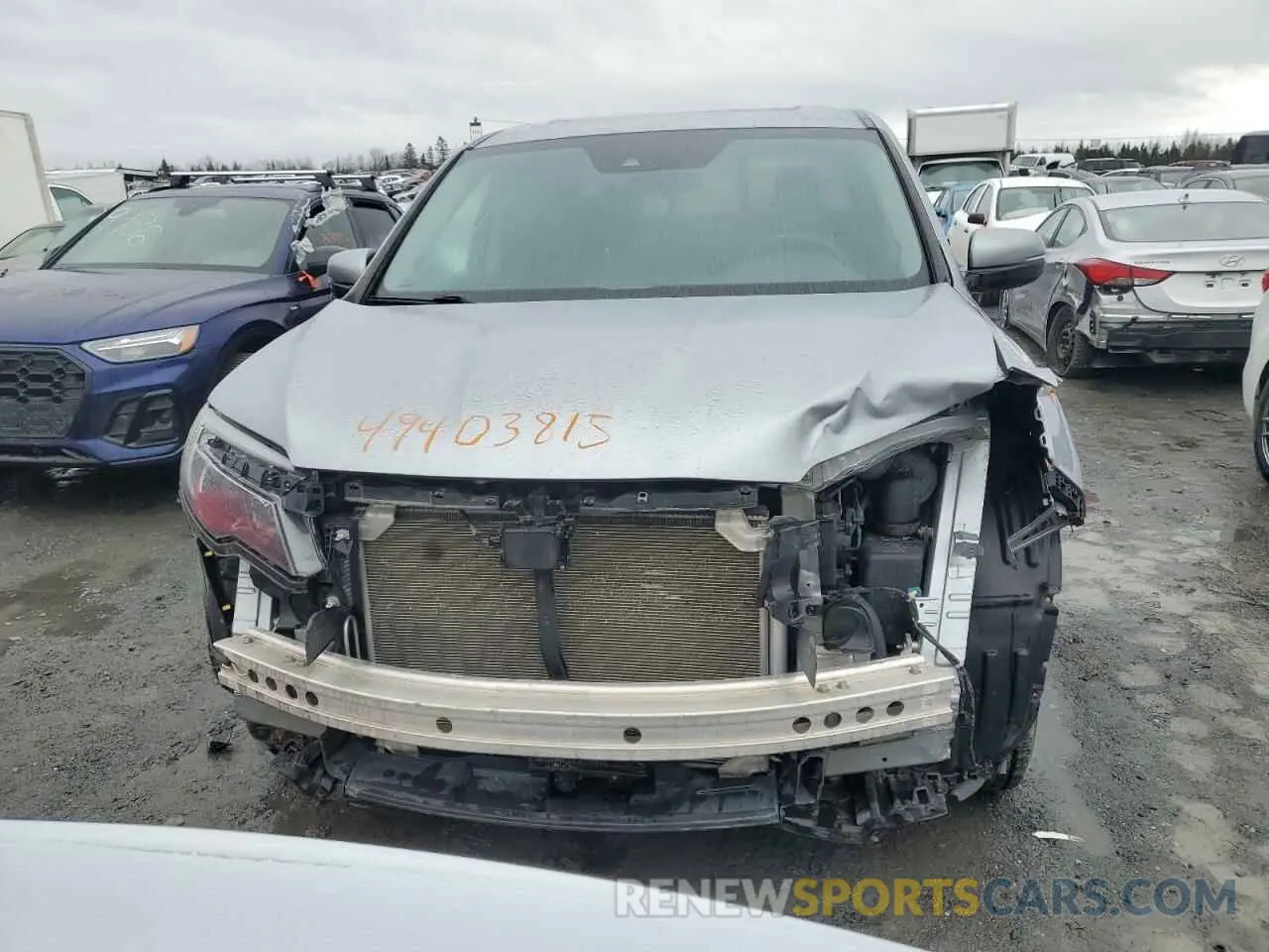 5 Photograph of a damaged car 5FPYK3F13KB505041 HONDA RIDGELINE 2019