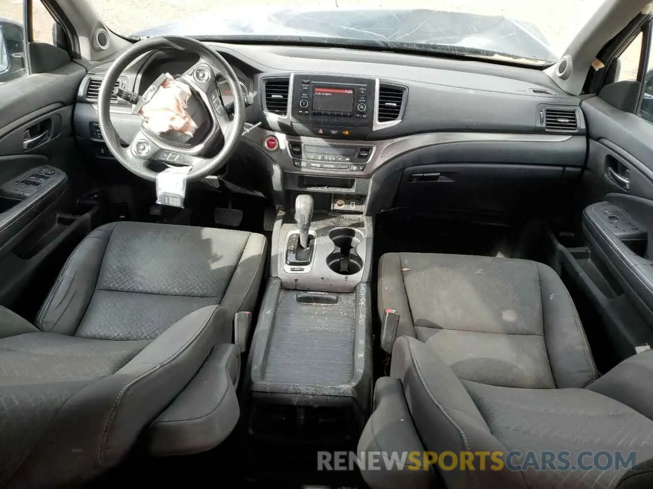 8 Photograph of a damaged car 5FPYK3F17KB002256 HONDA RIDGELINE 2019