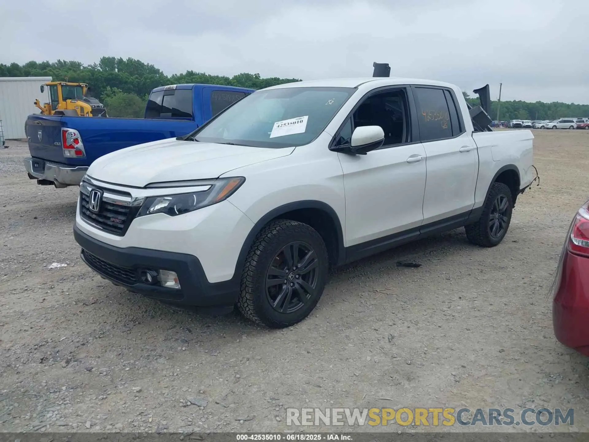 2 Photograph of a damaged car 5FPYK3F18KB046976 HONDA RIDGELINE 2019