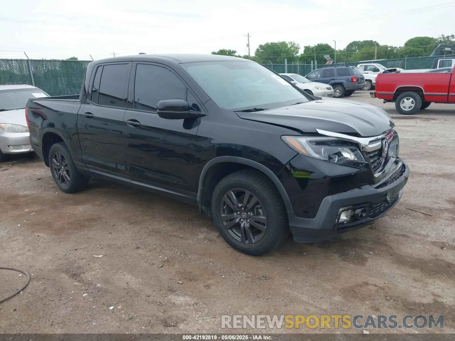 1 Photograph of a damaged car 5FPYK3F18KB047139 HONDA RIDGELINE 2019