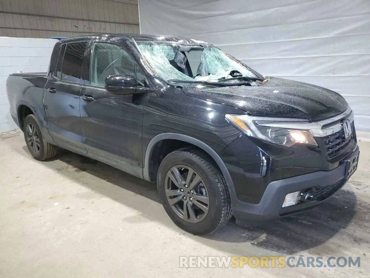 4 Photograph of a damaged car 5FPYK3F19KB041933 HONDA RIDGELINE 2019