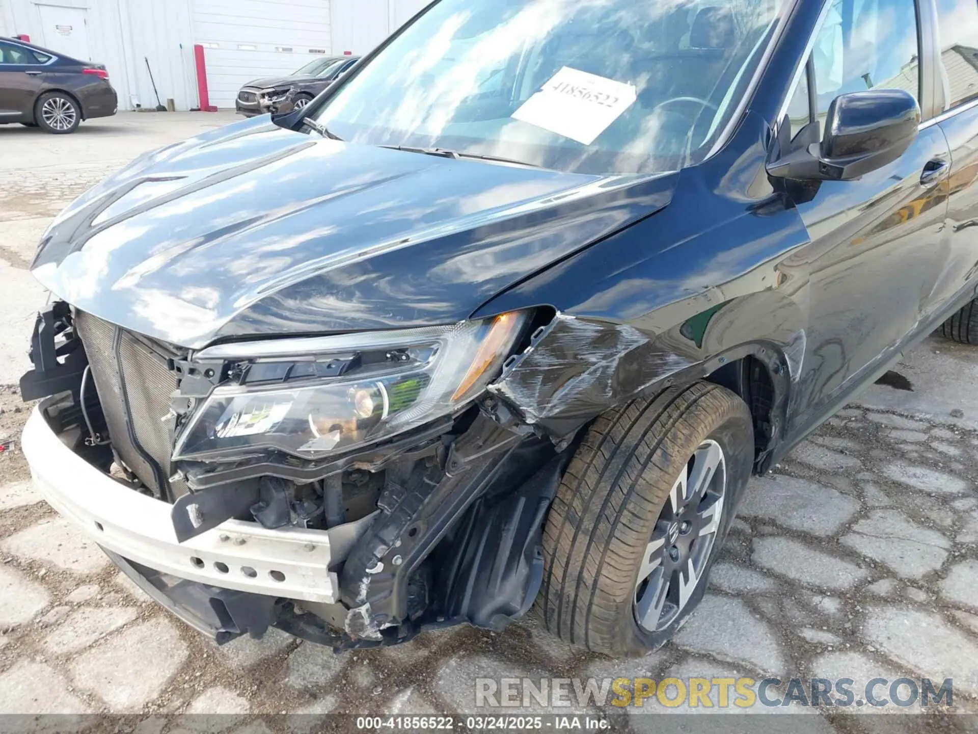 6 Photograph of a damaged car 5FPYK3F50KB000027 HONDA RIDGELINE 2019