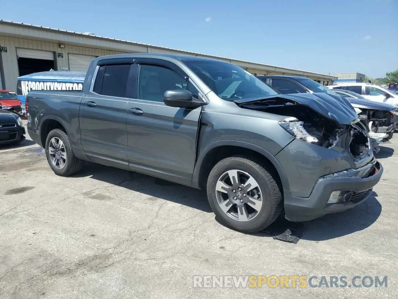 4 Photograph of a damaged car 5FPYK3F51KB026815 HONDA RIDGELINE 2019