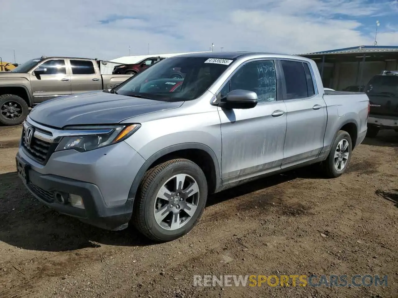 1 Photograph of a damaged car 5FPYK3F51KB028371 HONDA RIDGELINE 2019