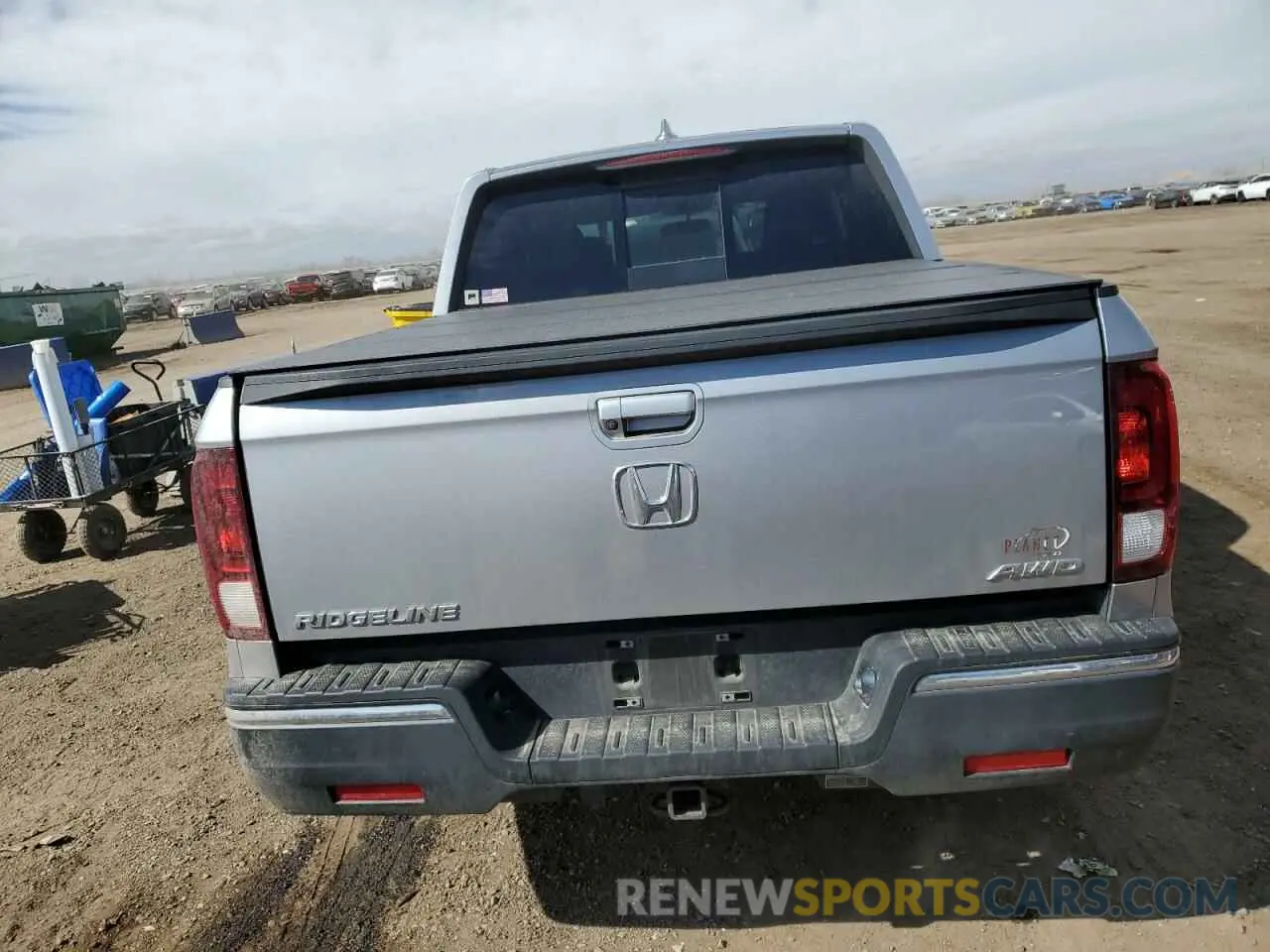 6 Photograph of a damaged car 5FPYK3F51KB028371 HONDA RIDGELINE 2019
