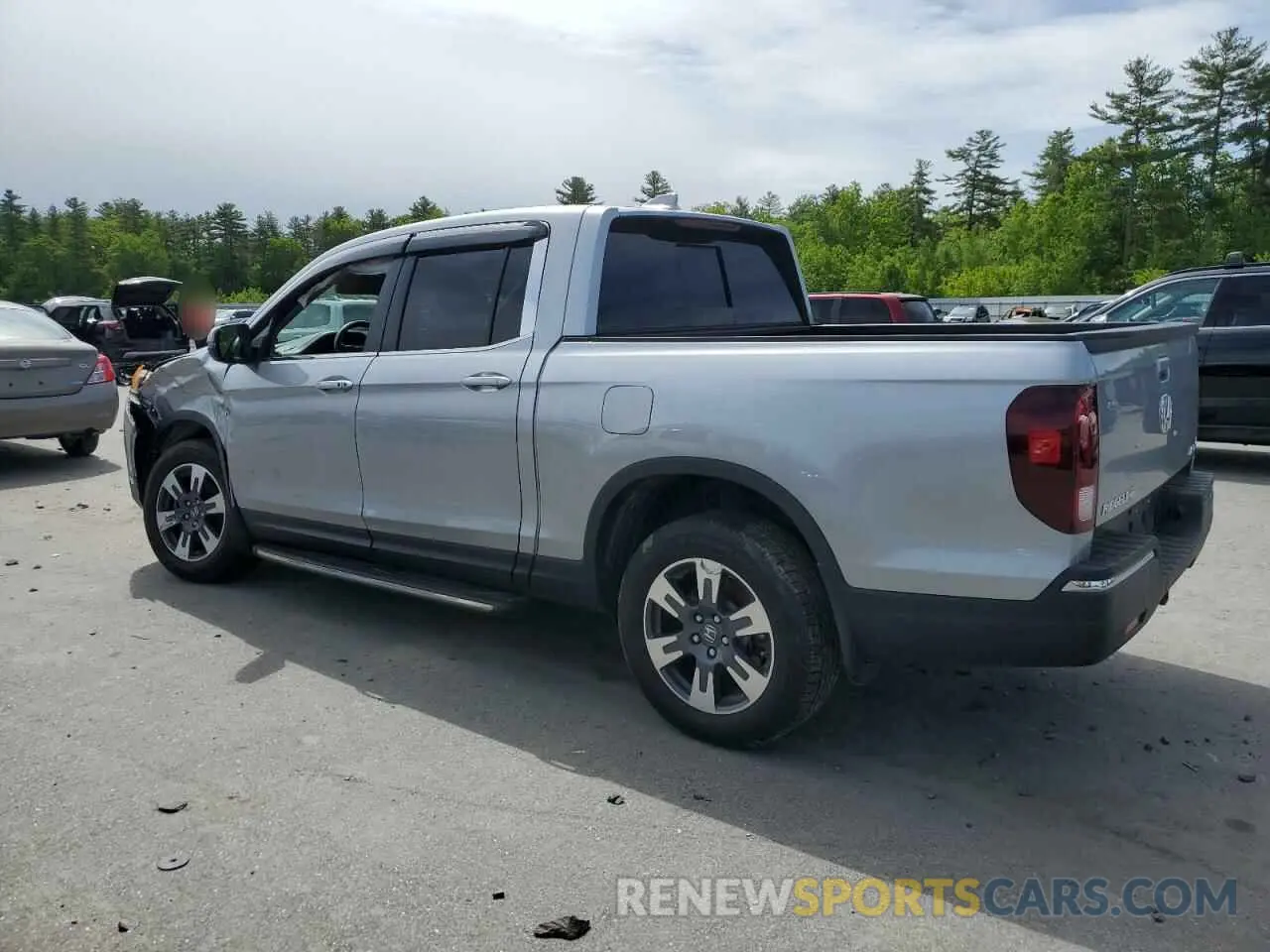 2 Photograph of a damaged car 5FPYK3F57KB001594 HONDA RIDGELINE 2019