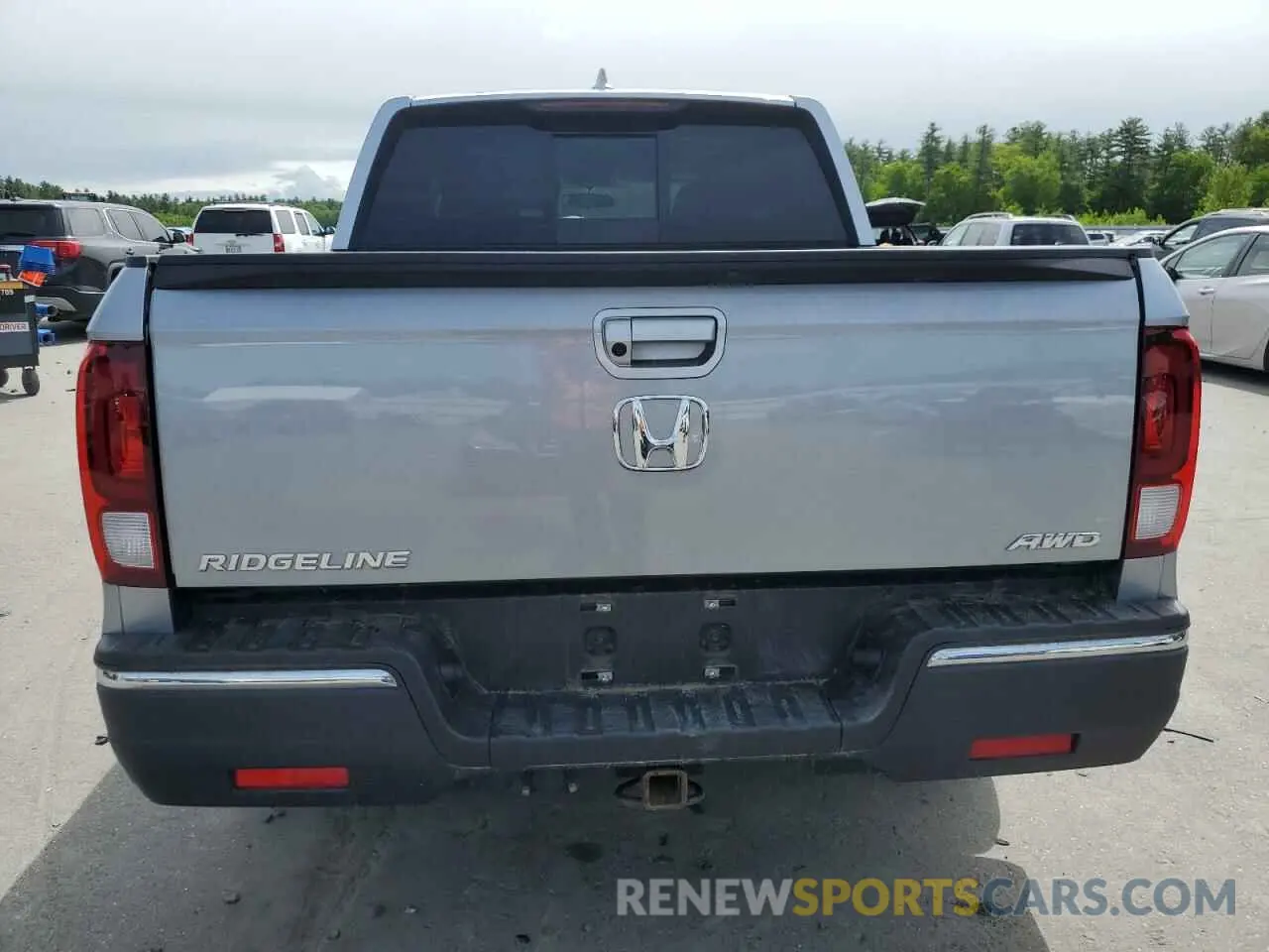 6 Photograph of a damaged car 5FPYK3F57KB001594 HONDA RIDGELINE 2019