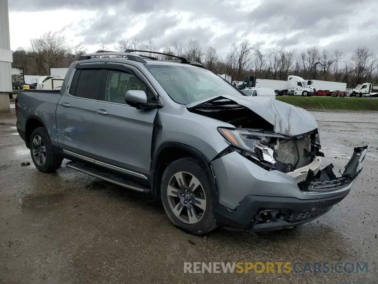 4 Photograph of a damaged car 5FPYK3F57KB014653 HONDA RIDGELINE 2019