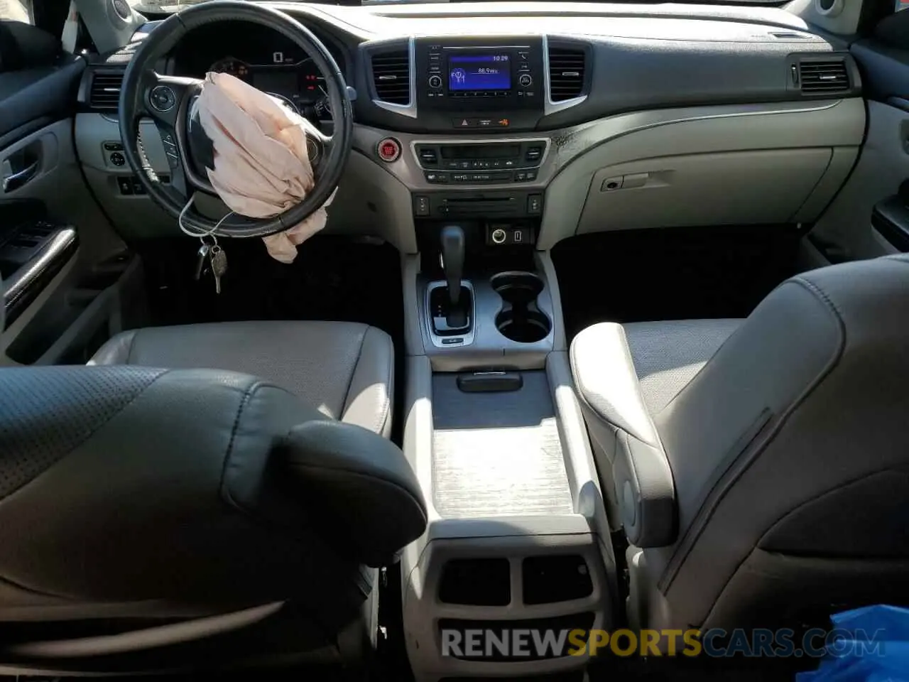 8 Photograph of a damaged car 5FPYK3F57KB014653 HONDA RIDGELINE 2019