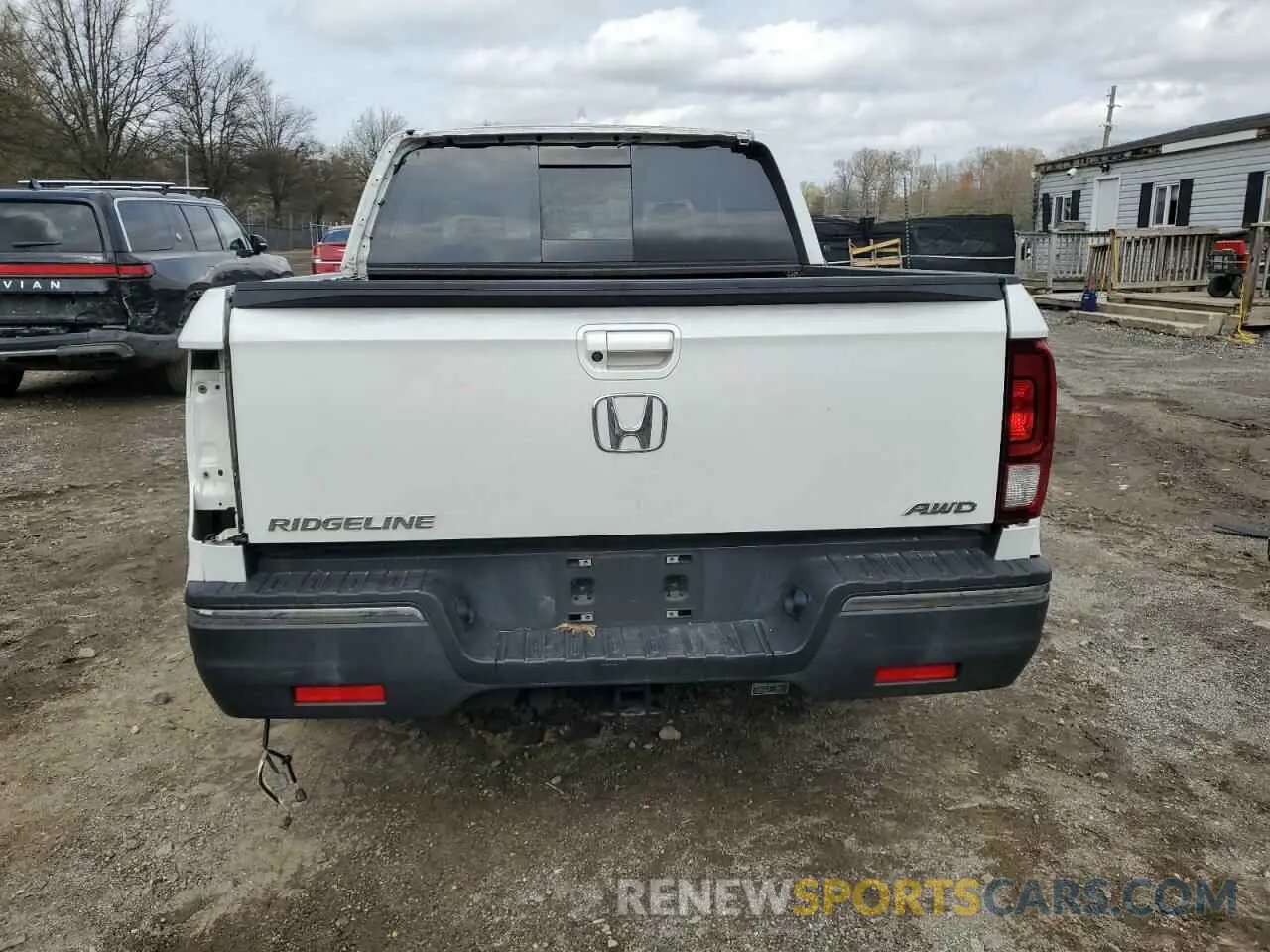 6 Photograph of a damaged car 5FPYK3F5XKB047209 HONDA RIDGELINE 2019