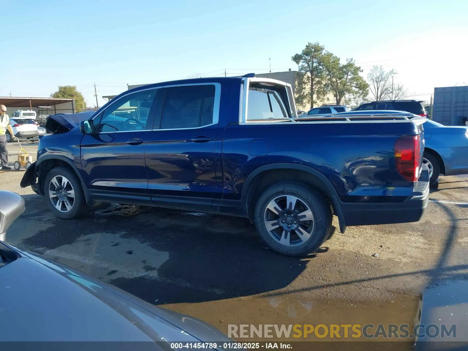 14 Photograph of a damaged car 5FPYK3F63KB009202 HONDA RIDGELINE 2019