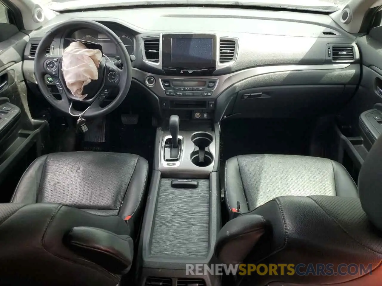 8 Photograph of a damaged car 5FPYK3F67KB027766 HONDA RIDGELINE 2019