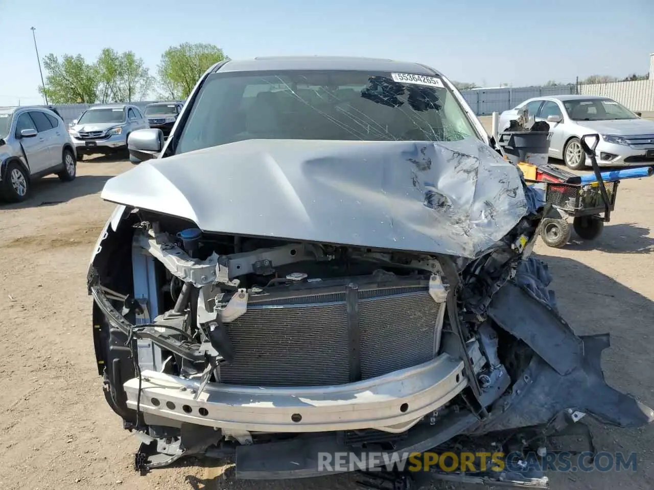 5 Photograph of a damaged car 5FPYK3F6XKB036817 HONDA RIDGELINE 2019